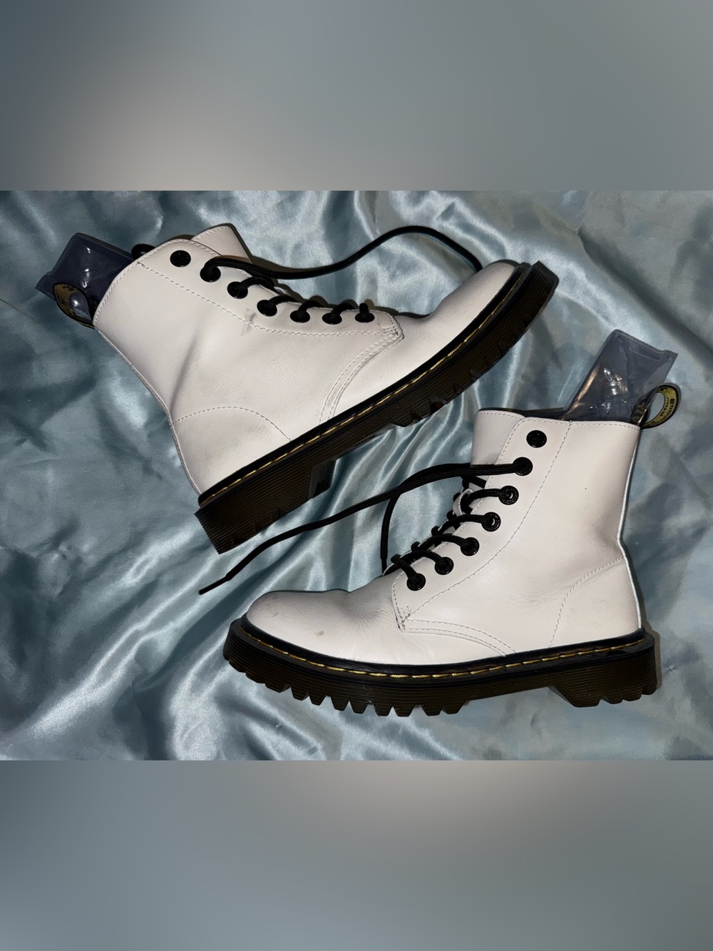 White Luana Doc Martens